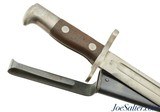1898 Dated Krag Bayonet & Early Type Steel Scabbard