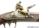 Rare North Carolina Marked US Model 1836 Pistol by Asa Waters (Reconversion to Flint) - 3 of 15