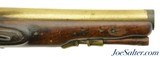 London Brass Barreled Flintlock Traveling Pistol by Durs Egg - 5 of 15