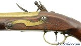 London Brass Barreled Flintlock Traveling Pistol by Durs Egg - 7 of 15