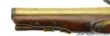 London Brass Barreled Flintlock Traveling Pistol by Durs Egg - 9 of 15