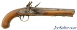 British Flintlock Pistol by Johnathan Jones & Co.