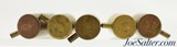 9mm Pinfire Collector Cartridge Lot 5 Rounds Eley, Braun & Bloem Ammo - 2 of 2