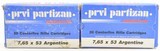 PPU 7.65 x 53mm Argentine 180gr. ammunition 40 Rounds
