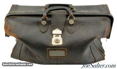 WWII Canadian RCAF Leather Pilots Bag