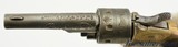 Antique Engraved Colt Open Top Pocket 22 RF Revolver Built 1875 - 9 of 12