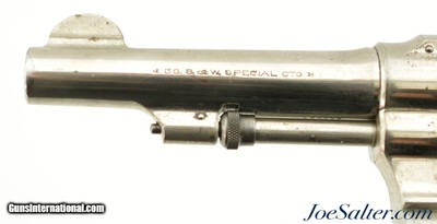 Nickel Finish S&W .38 Military & Police Model of 1905 2nd Change Revolver - Image 7 of 11