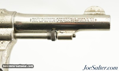 Nickel Finish S&W .38 Military & Police Model of 1905 2nd Change Revolver - Image 4 of 11