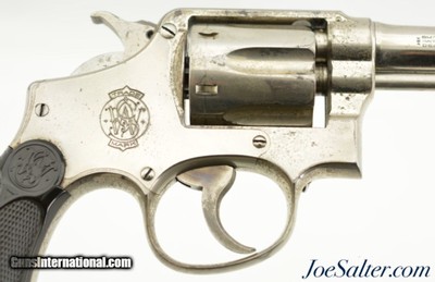 Nickel Finish S&W .38 Military & Police Model of 1905 2nd Change Revolver - Image 3 of 11