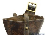 Original British WWI Era P-1903 Open Top Webley Revolver Holster - 3 of 3