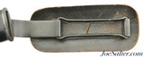 USMA West Point Krag Bayonet 1902 Date Chrome Plated + Scabbard Excellent - 8 of 10
