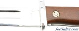 USMA West Point Krag Bayonet 1902 Date Chrome Plated + Scabbard Excellent - 7 of 10