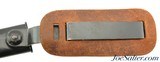 USMA West Point Krag Bayonet 1902 Date Chrome Plated + Scabbard Excellent - 9 of 10