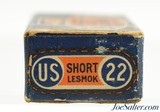 Sealed! US Cartridge Co. 22 Short Ammo Lowell, Mass - 3 of 6