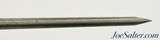 WWI French Lebel M1886 Short 1915 Bayonet/Scabbard - 4 of 8