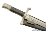 Portugese M1886 Kropatschek Rifle Bayonet Mfg by Styer