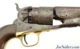 Civil War US Colt Model 1860 Army Revolver Made in 1863 all Matching w/ Nice Cartouches - 4 of 15