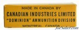 Excellent Full Box C-I-L Dominion 32 Colt Auto Ammo Savage Webley & Scott - 3 of 4