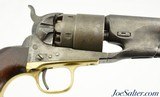 Civil War US Colt Model 1860 Army Four-Screw Frame Revolver Built in 1861 - 4 of 15