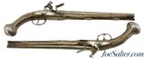 Interesting Pair of Highly Embellished 20-Bore Pistols Purportedly by Robert Delany ca. 1720 - 1 of 15
