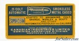Crisp C-I-L Dominion 25 Auto Ammo 1946 Factory Reference Box