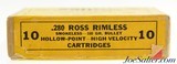 Scarce 280 Ross Rimless Ammo Hollow Point Bullets Kynoch for C-I-L - 2 of 7