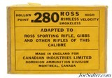Scarce 280 Ross Rimless Ammo Hollow Point Bullets Kynoch for C-I-L - 1 of 7