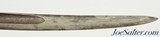 French Model 1866 Chassepot Bayonet w/ Scabbard Built 1871 Chatellerault - 5 of 9