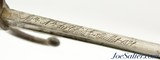 French Model 1866 Chassepot Bayonet w/ Scabbard Built 1871 Chatellerault - 8 of 9
