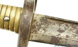 French Model 1866 Chassepot Bayonet w/ Scabbard Built 1871 Chatellerault - 4 of 9