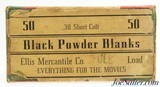 Ellis Mercantile Company 38 Short Colt BP Blanks "Everything For The Movies" Ammo - 1 of 5