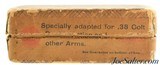 Remington UMC Full Box 38 Long Colt Smokeless Ammo Fabric Box - 2 of 5