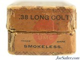 Remington UMC Full Box 38 Long Colt Smokeless Ammo Fabric Box - 3 of 5
