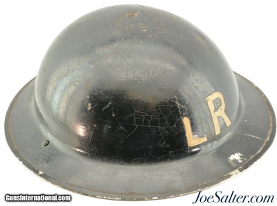 WW2 British Air Raid Light Rescue Mk. 2 Brodie Helmet