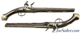 Very Nice Pair of Highly Embellished Balkan or Turkish Flintlock Pistols with London Markings - 1 of 15