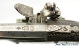 Very Nice Pair of Highly Embellished Balkan or Turkish Flintlock Pistols with London Markings - 11 of 15