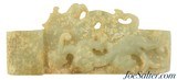 Archaic Jade Song Dynasty Asian Sword Ornament (960-1279 AD)