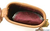 Antique Leather Leg of Mutton 22 Take-down Case NOS - 14 of 15