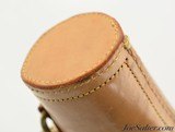 Antique Leather Leg of Mutton 22 Take-down Case NOS - 12 of 15