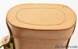 Antique Leather Leg of Mutton 22 Take-down Case NOS - 3 of 15