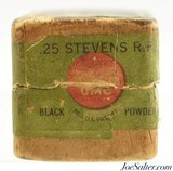 Remington-UMC 25 Stevens Rim Fire Ammunition Full Box Black Powder - 3 of 6