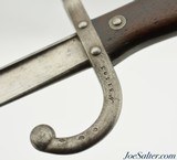 French Model 1874 Gras Bayonet St. Etienne/Frog/Belt - 5 of 12