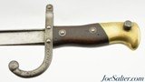 French Model 1874 Gras Bayonet St. Etienne/Frog/Belt - 4 of 12