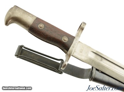 1901 Dated Krag Bayonet & Model 1899 Belt Attachment