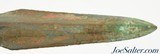 Chinese Zhou/Chou Dynasty Bronze Spearpoint - 5 of 9