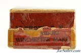 Circa 1890 Winchester 38 Short Rim Fire Black Powder Ammo Full Box 50 Rds - 3 of 6