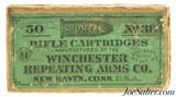 Circa 1890 Winchester 38 Short Rim Fire Black Powder Ammo Full Box 50 Rds - 1 of 6