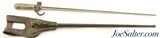 Unmodified Pre-WWI French Lebel Model 1886 Bayonet & Scabbard Hooked Quillion - 2 of 8