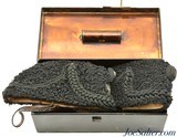 Two Kings Royal Rifle Corps Officers Astrakhan Busby Hats W/Case