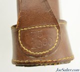 Antique Leather Leg of Mutton .22 Take-down Gun Case - 4 of 10